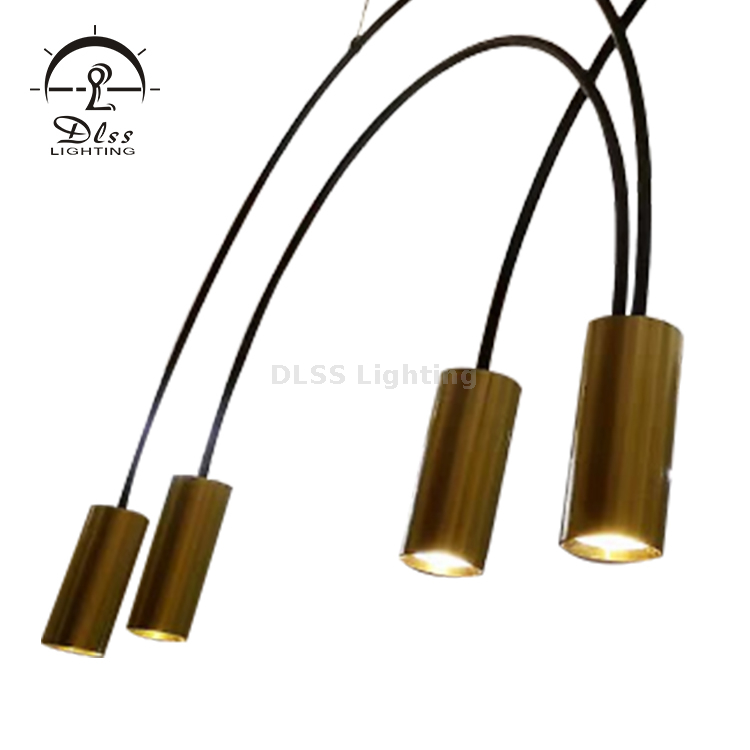 DLSS LUSTRE Furniture Decoration GU10, 3 Lights Arc Pendant Lamp