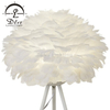 Inspiration on Lighting Design White, Grey Feather Tripod Table Lamp Floor Lamp 9812