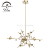 Interior Design Home Decoration New Modern LED Pyramid Chandelier