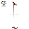 Industrial Floor Lamp for Living Room - with Adjustable Metal Head, Farmhouse Standing Lamp Reading Pole Lamp