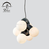 Design Lamp Interiors Creative Deco Lamp Silver/Black G9 Chandelier