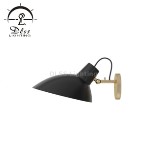 Swing Arm Bedroom Wall Sconces Modern Black Hardwired Sconce Lighting