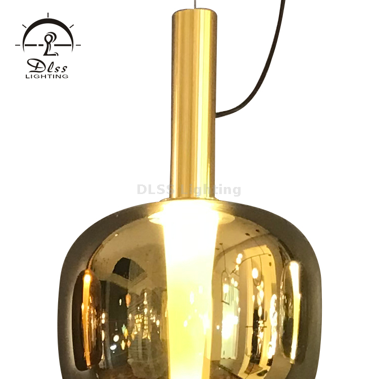 DLSS Lampadare Home Decor Big Bottle Standing Gold/Silver/Copper Glass LED Floor Lamp