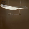 LED Ceiling Light Modern Round Flush Mount Resin Ceiling Lamp 