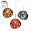Copper, Silver, Gold Floor Lamp with Acrylic Shade - DLSS Modern Standing Lamp 9305F