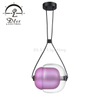 Glass Pendant Light Vintage Farmhouse Pendant Lighting with Clear Glass Shade Industrial Thickness Adjustable Hanging