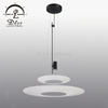 Project Design Lamp LED White Acrylic 3 Tier Round Pendant Lamp
